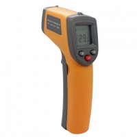 Laser LCD Display Digital IR Infrared Thermometer Auto Temperature Meter Gun Non Contact Sensor -50~360 Degree GS320 thermometer