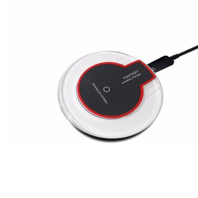 Universal Qi 5w cargador inalambrico Fast Portable Cell Phone Charging Pad Accessory Wireless Charger for All Phones